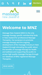 Mobile Screenshot of massagenewzealand.org.nz